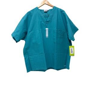 ScrubZone by Landau Women's V-Neck Scrub Top - Size: XL